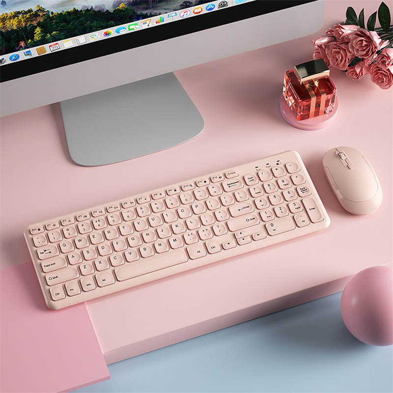 Gaming Keyboard Mouse Wireless - Thời Trang Không Dây Combo Bàn