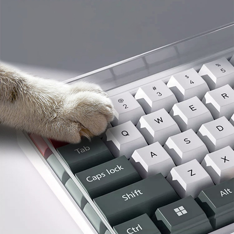 Gaming Keyboard Brands - ★▲78/108 Keys Acrylic Transparent Dust-Proof Keyboard