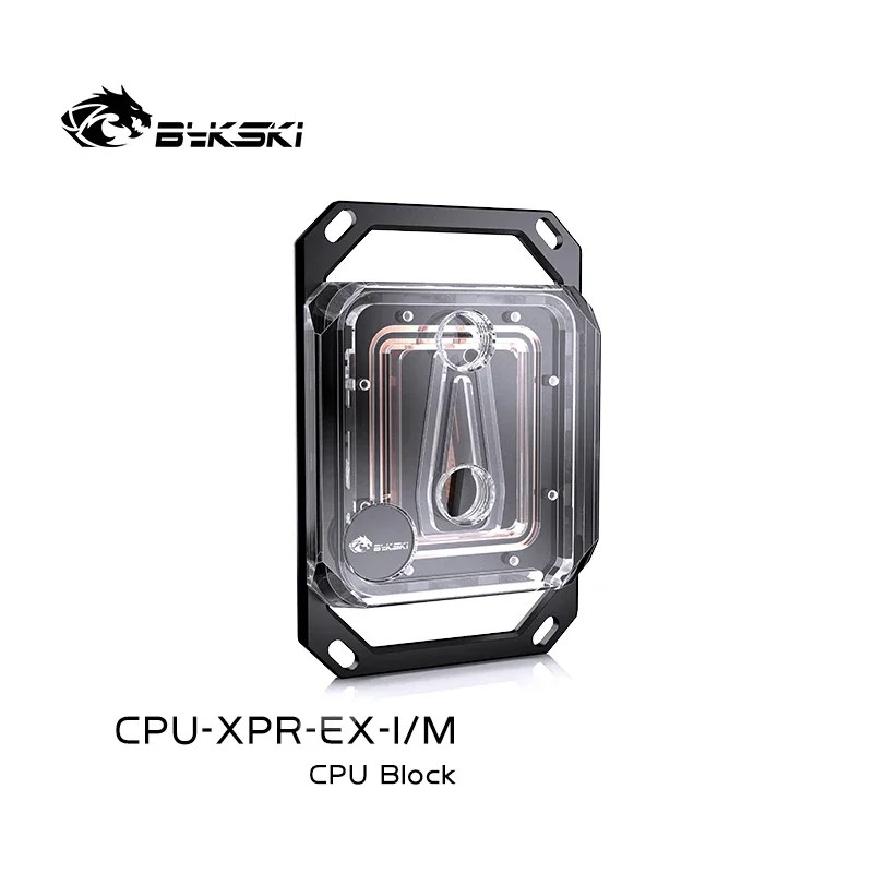 Amd Cpu Ryzen 9 - Bykski Acrylic CPU Water Block for