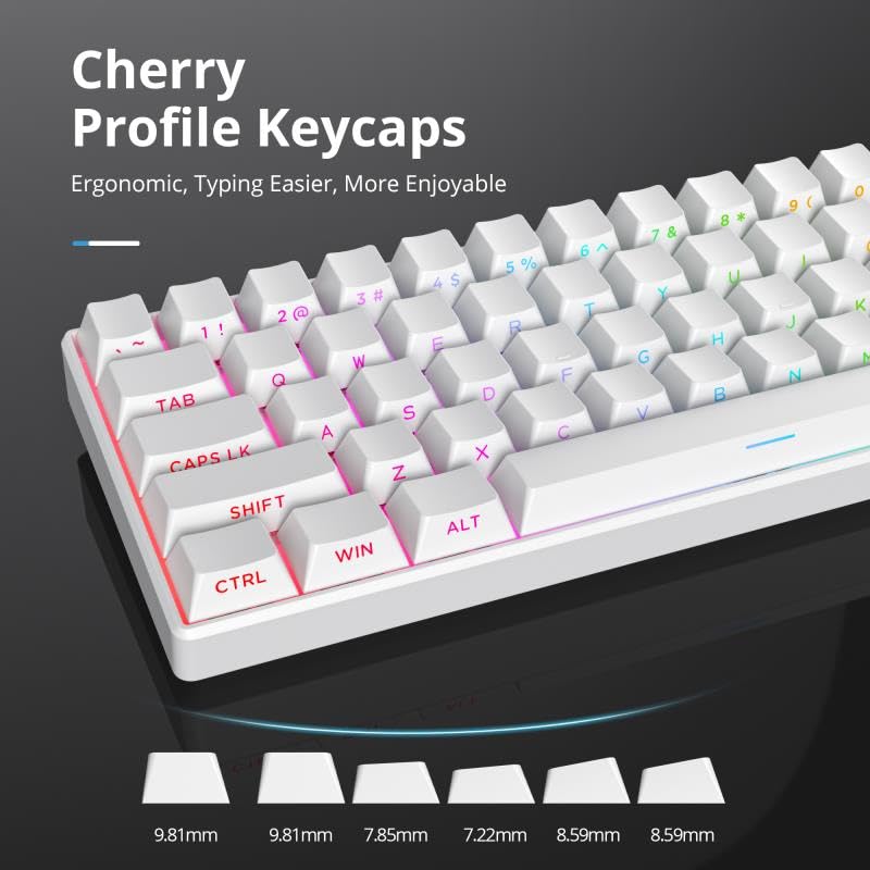 134 Keys Double Shot PBT Keyca - đánh giá và giá Keyboard Gaming Black