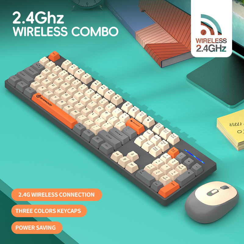 2.4G Wireless Office Keyboard  - đánh giá và giá Gaming Keyboard Mouse Wireless