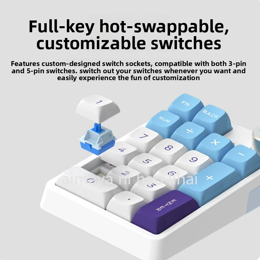 Kzzi K20 Mini Keypad Three Mod - đánh giá và giá Gaming Keyboard Bluetooth