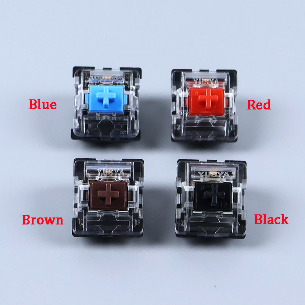 2Pin Clicky Linear Tactile Sil - đánh giá và giá Keyboard Gaming Black
