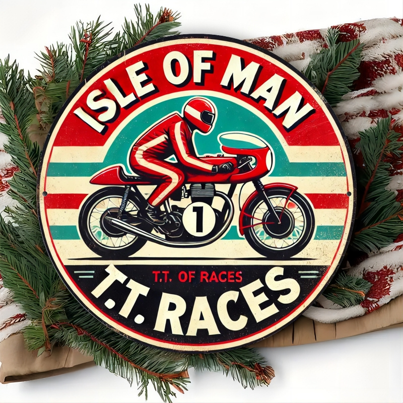Vintage Isle of for Man TT Rac - đánh giá và giá Brass Weight Plate