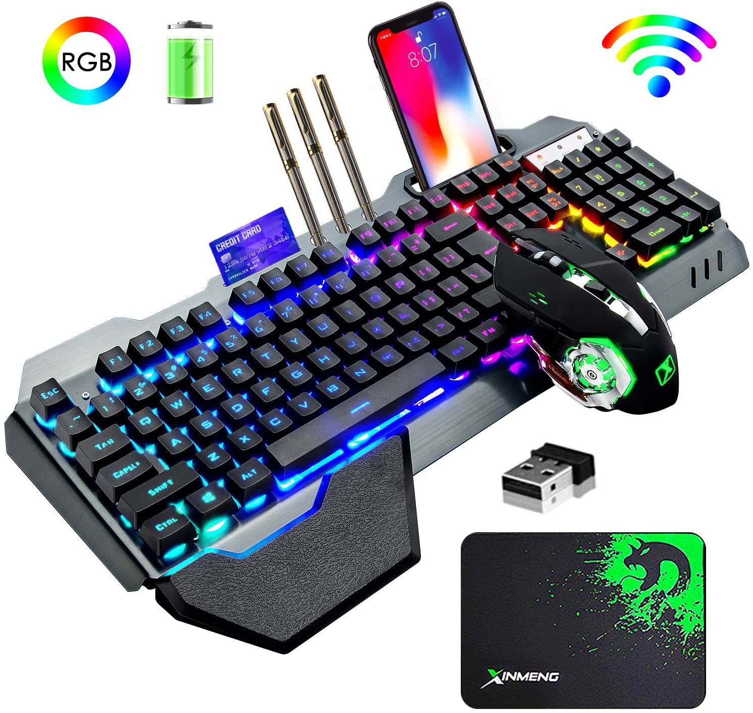 K680 Wireless Gaming Keyboard  - đánh giá và giá Gaming Keyboard Mouse Wireless