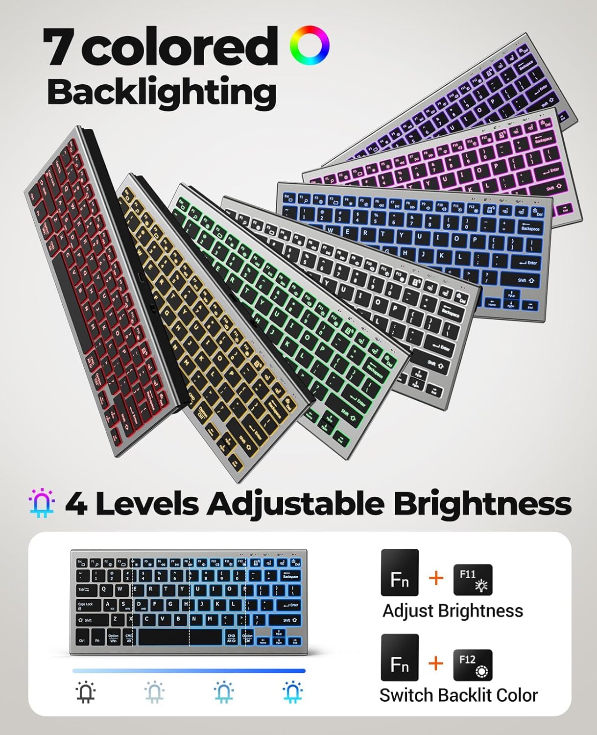 JOMAA Rechargeable Bluetooth & - đánh giá và giá Gaming Keyboard Mouse Wireless