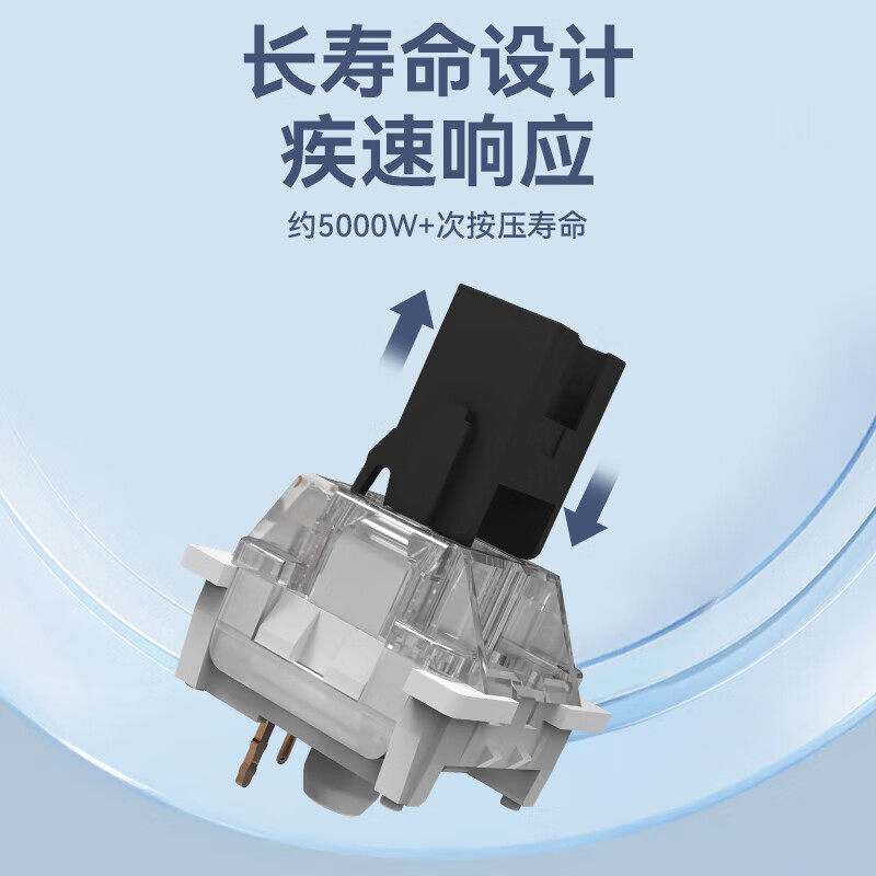 Mechanical Keyboard Switch Dus - đánh giá và giá Keyboard Gaming Black