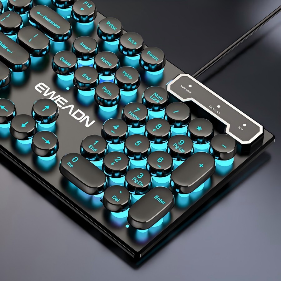 EWEADN Typewriter Gaming Keybo - đánh giá và giá Gaming Keyboard Typewriter