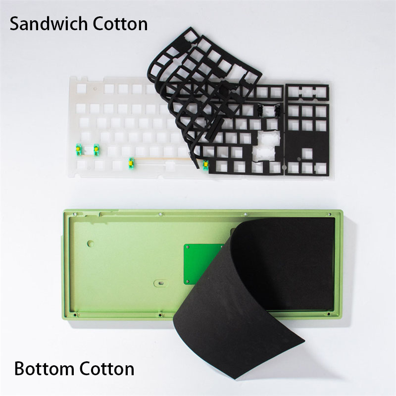 Bàn Phím Cơ Kẹp Bông Đáy Cotto - đánh giá và giá Gaming Keyboard No Noise