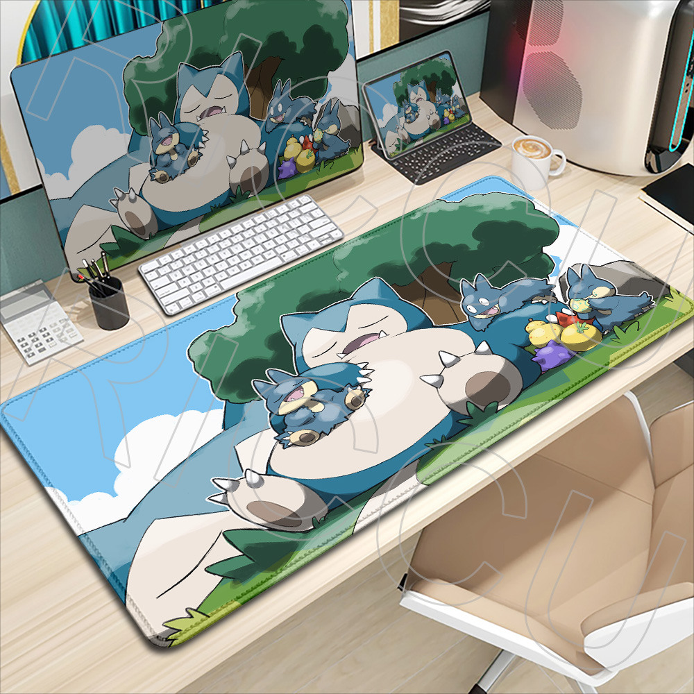 HD Printing Mouse Pad Pokemon  - đánh giá và giá Gaming Keyboard Typewriter