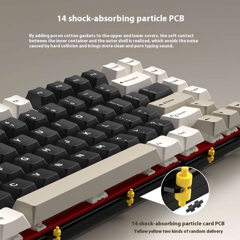 Wireless Bluetooth RAINY75 Cus - đánh giá và giá Gaming Keyboard Bluetooth