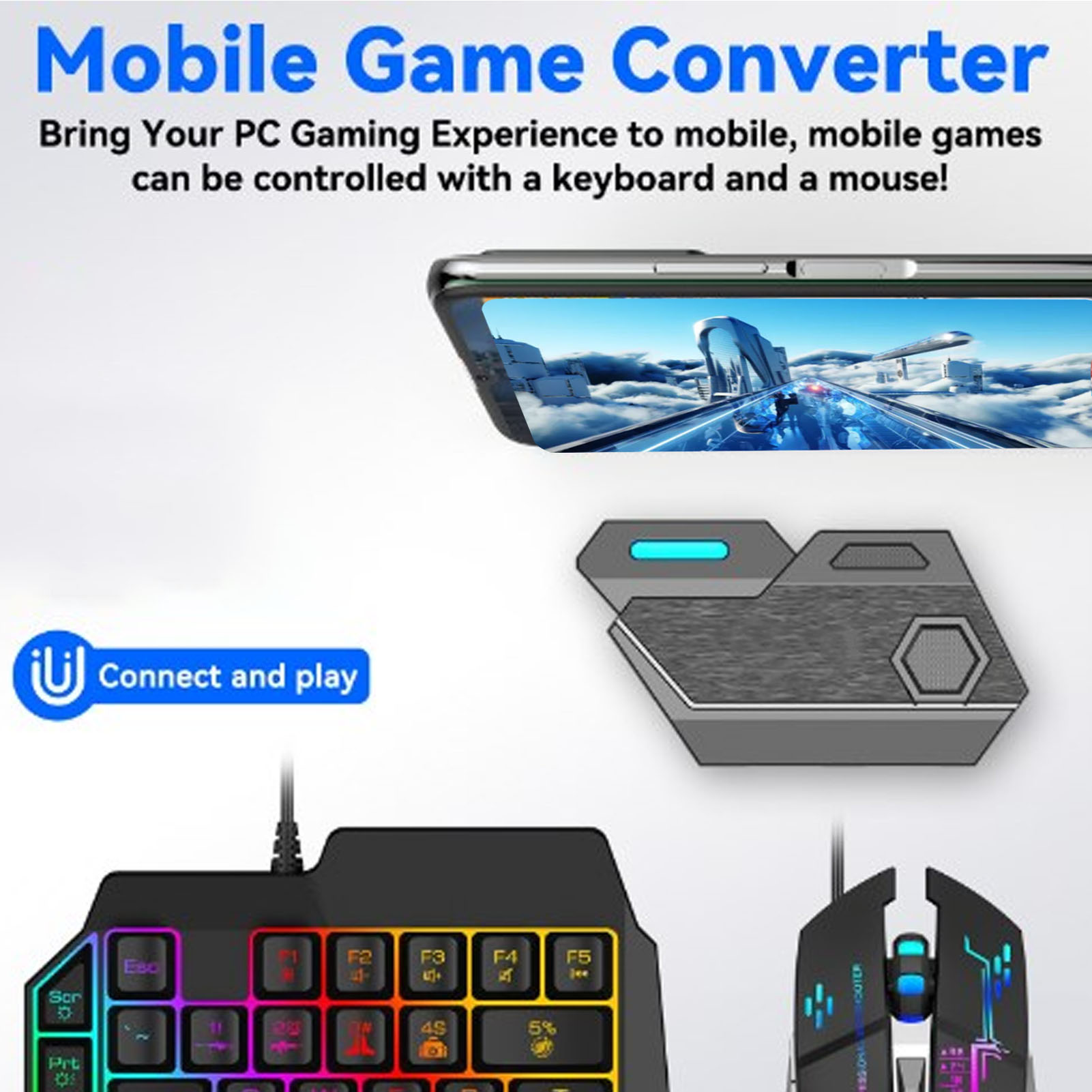 Mobile Game Combo Pack Bluetoo - đánh giá và giá Gaming Keyboard Bluetooth