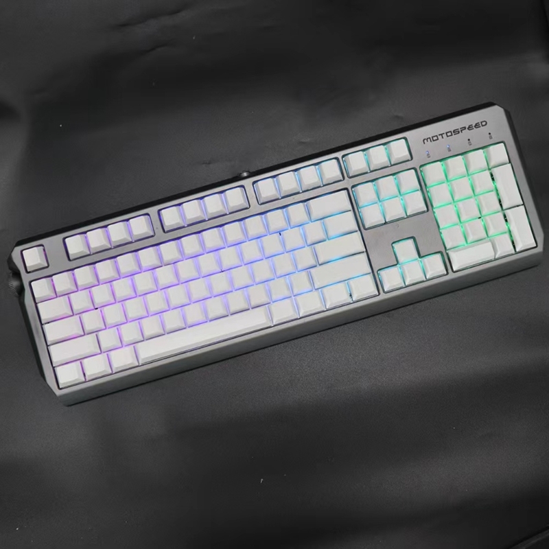 Tùy Chỉnh PBT Trống Trắng Keyc - đánh giá và giá Gaming Keyboard Brands