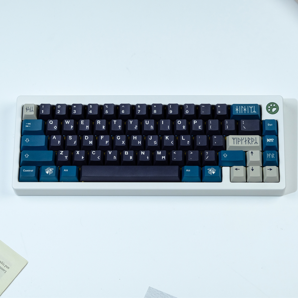 129 Keys GMK Norse Keycaps Che - đánh giá và giá Gaming Keyboard Brands