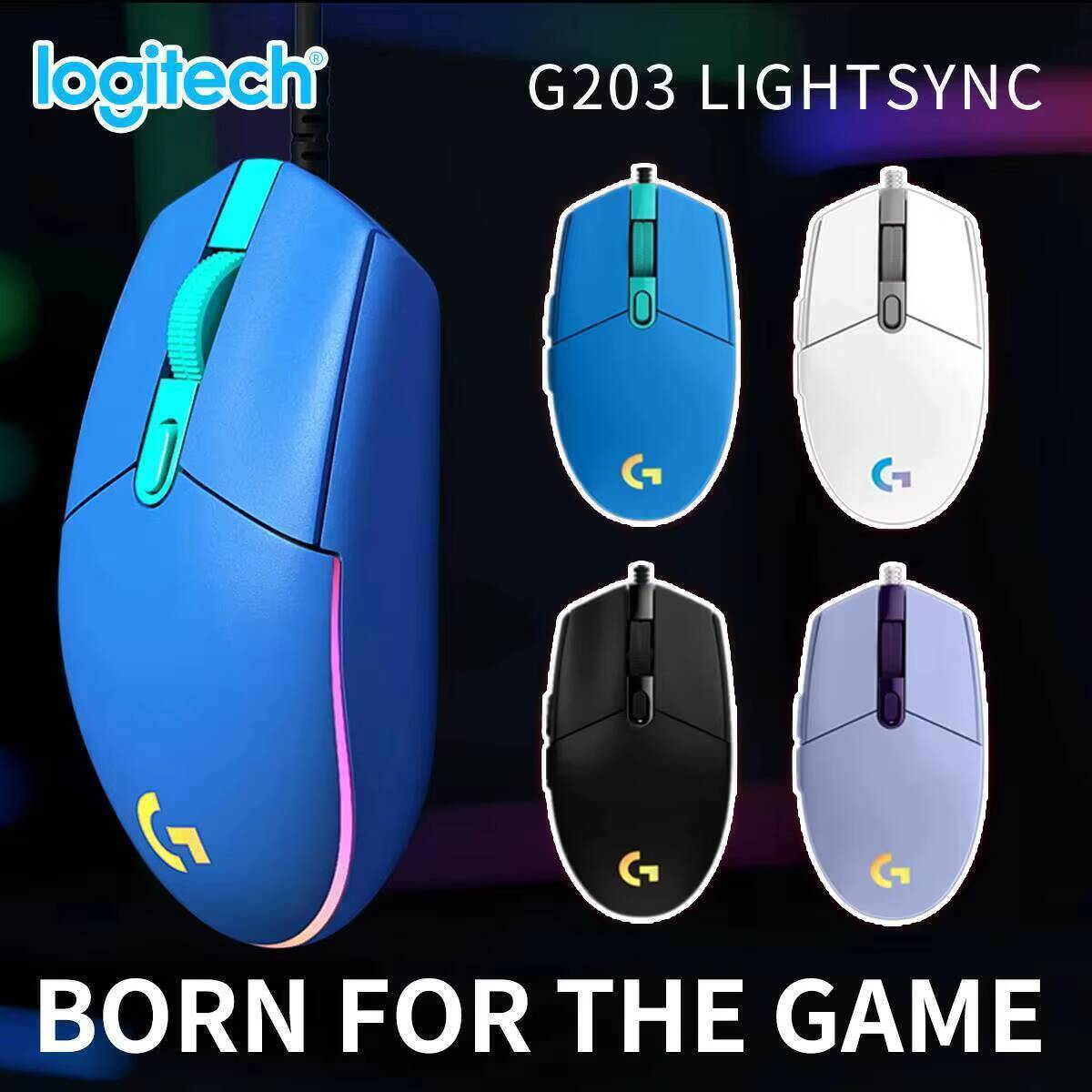 Logitech G203 Gaming Mouse 200 - đánh giá và giá Logitech Mouse G203