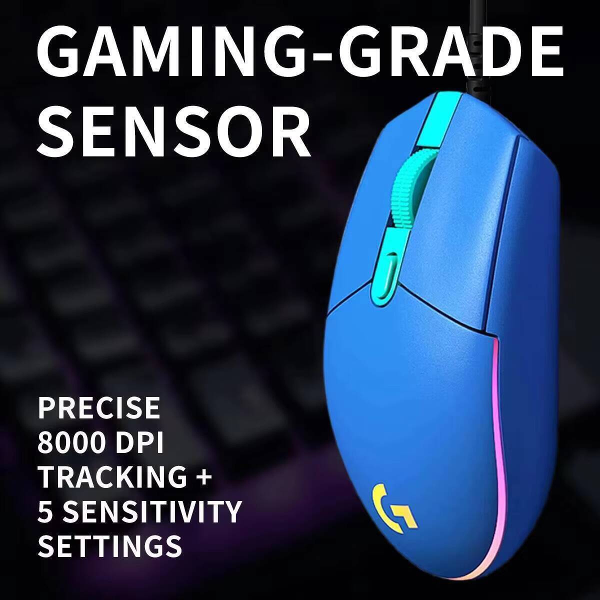 Logitech G203 Gaming Mouse 200 - đánh giá và giá Logitech Mouse G203