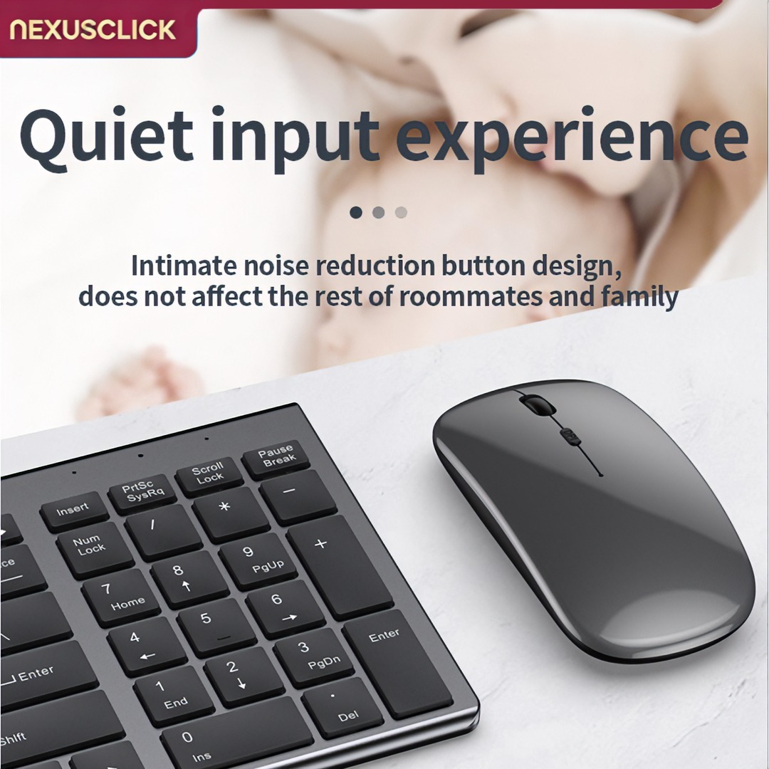 NexusClick Wireless Keyboard M - đánh giá và giá Gaming Keyboard That Is Quiet