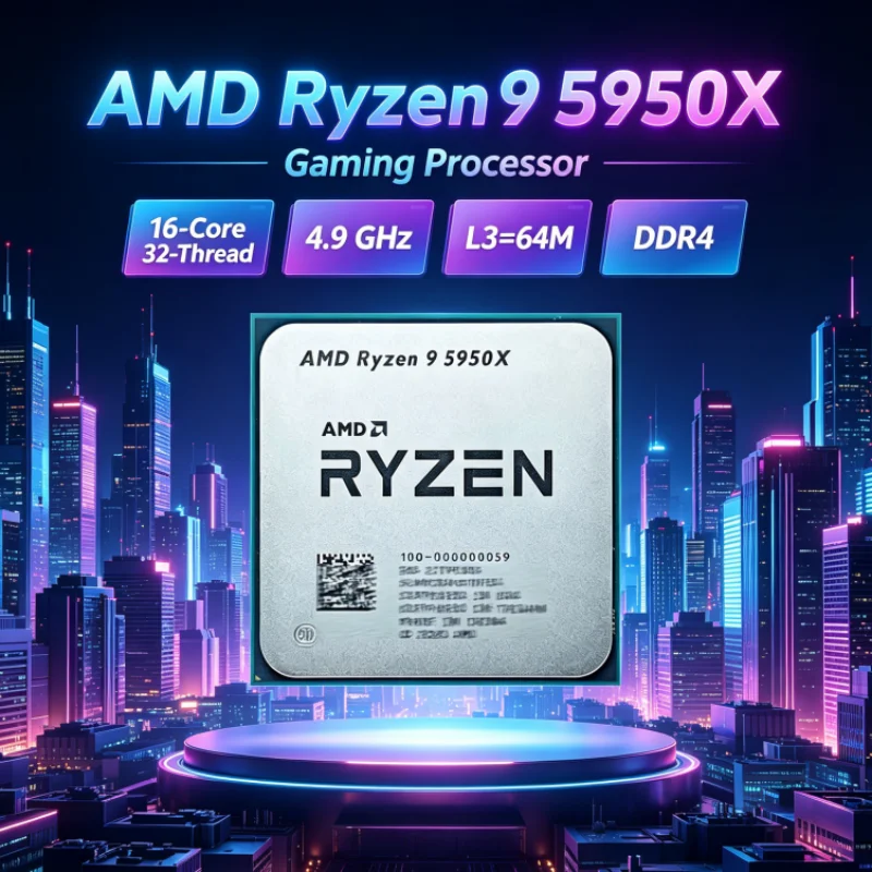 AMD Ryzen 9 5950X 105W Gaming  - đánh giá và giá Amd Cpu Ryzen 9