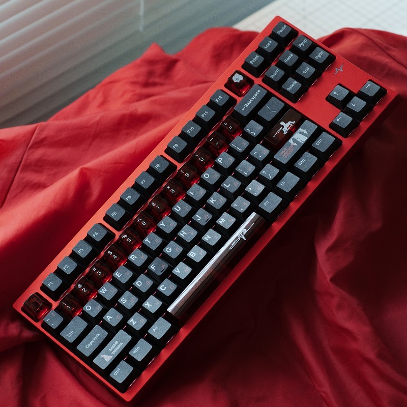 Soviet Black Theme Keycaps Set - đánh giá và giá Keyboard Gaming Black
